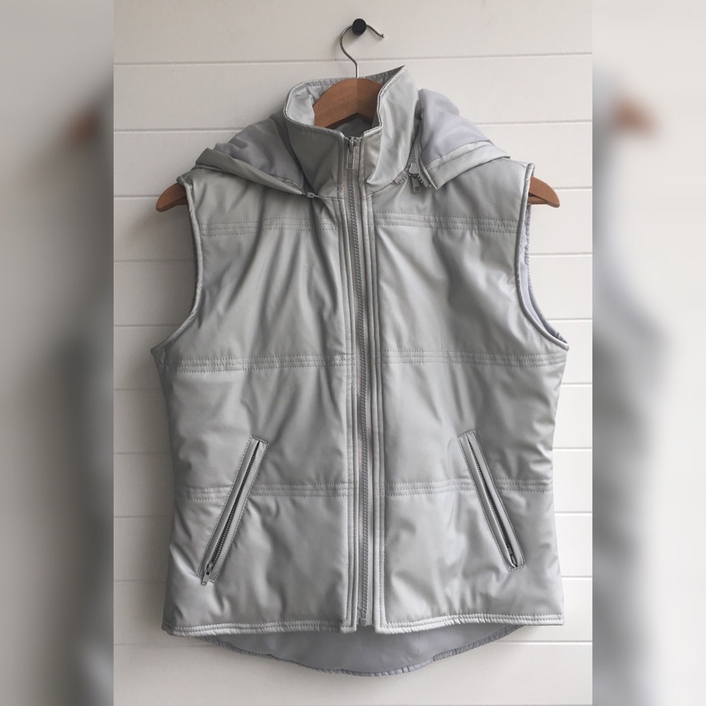 [VOICE] True Vintage 90’s Hooded Vest Full Zip Top